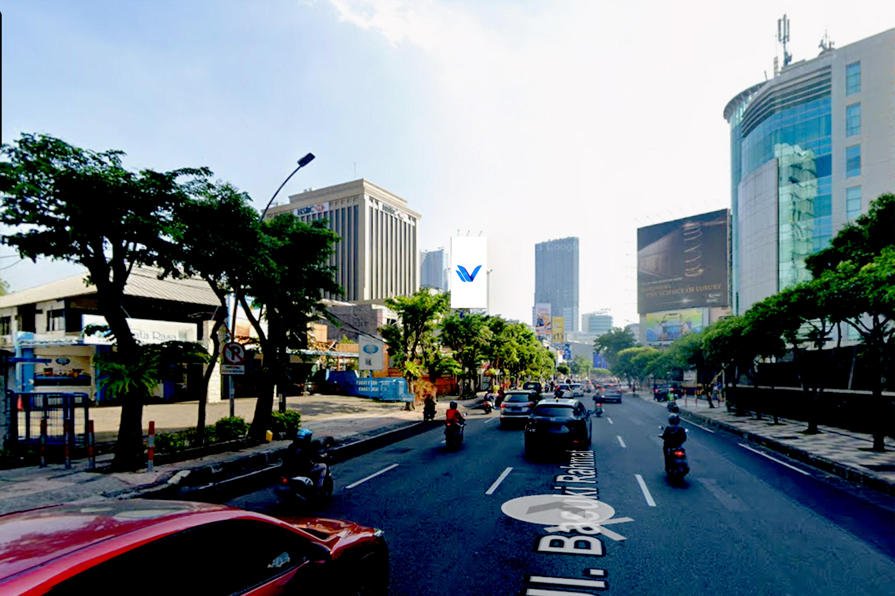 Billboard JL. Basuki Rahmat-Xerox (Dpn Menara Standart Chartered), Surabaya