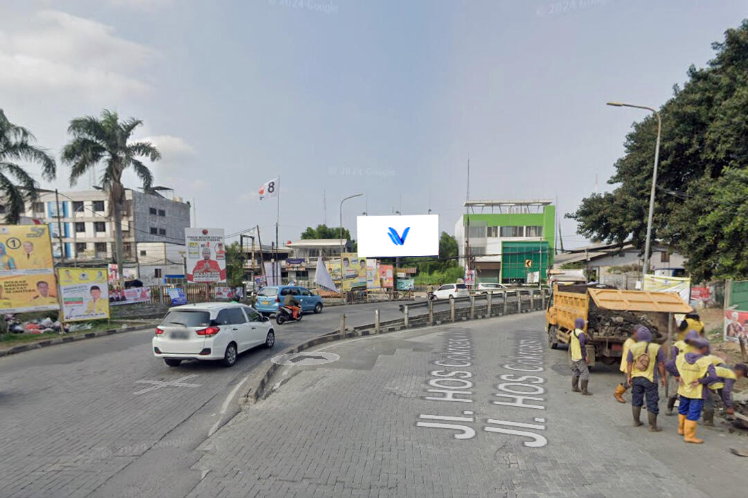 Billboard Jl. Hos Cokroaminoto (Dekat SPBU dan Puri Beta Ciledug, Tangerang