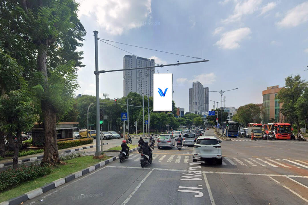 Billboard Jl. Warung Jati Barat - Jl. Pejaten Barat, Jakarta Selatan