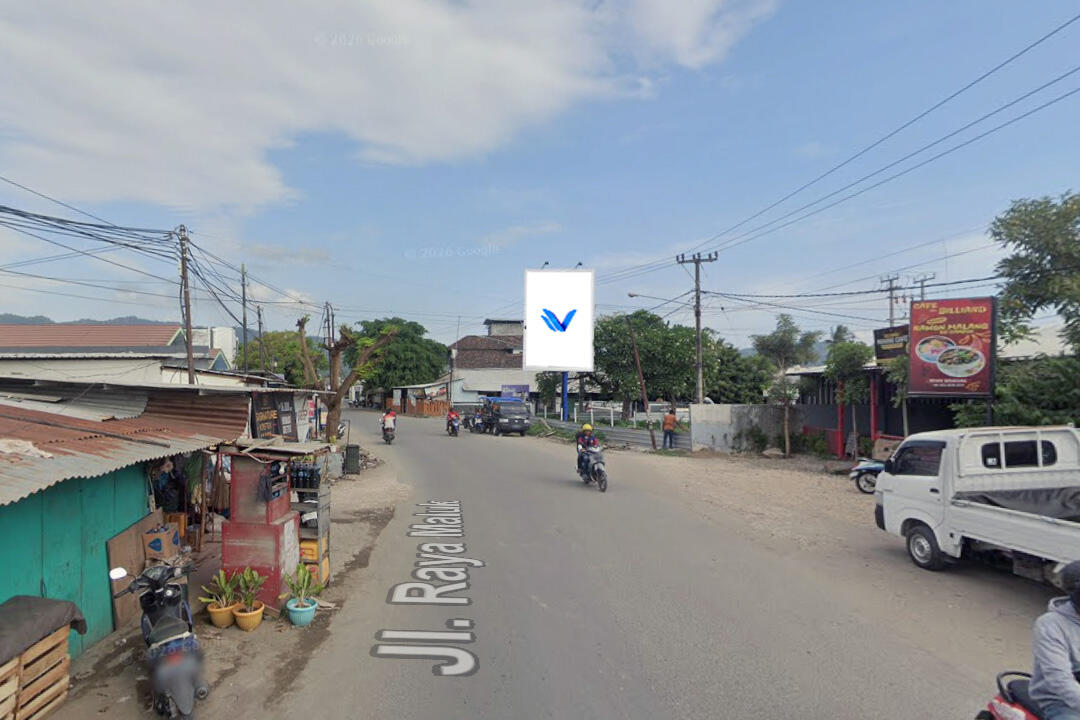 Baliho Jl. Raya Maluk, Sumbawa Barat