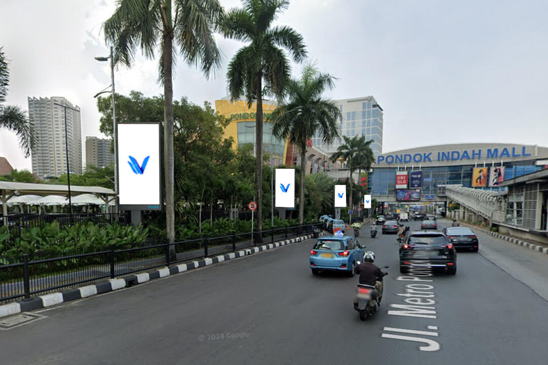 Videotron Jl. Metro Pondok Indah (PIM 2), Jakarta Selatan