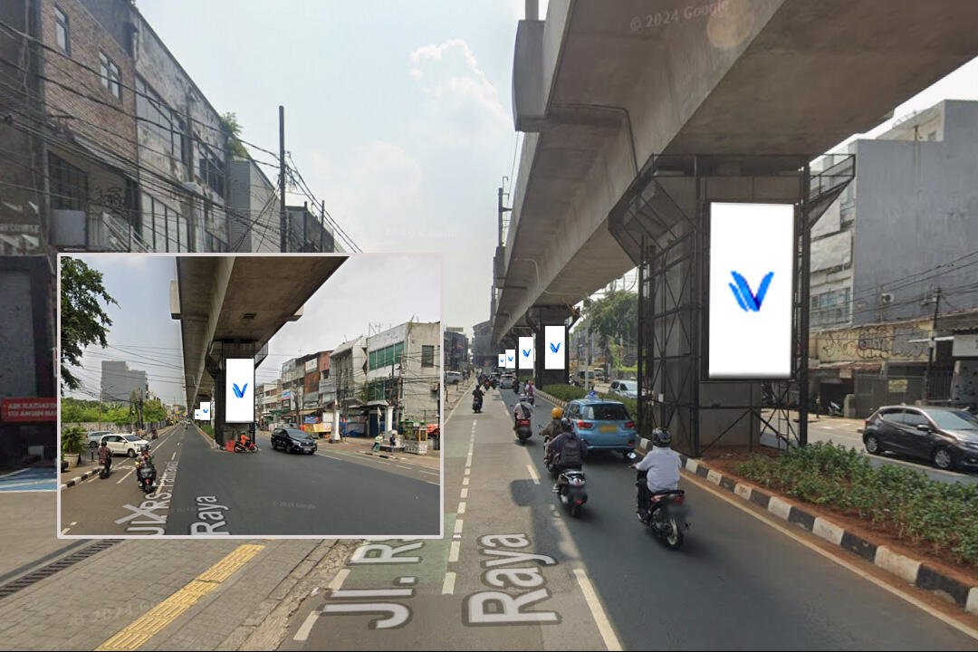 Billboard STATIC H NAWI STATION – SET 7 JL. RS Fatmawati Raya, Cipete