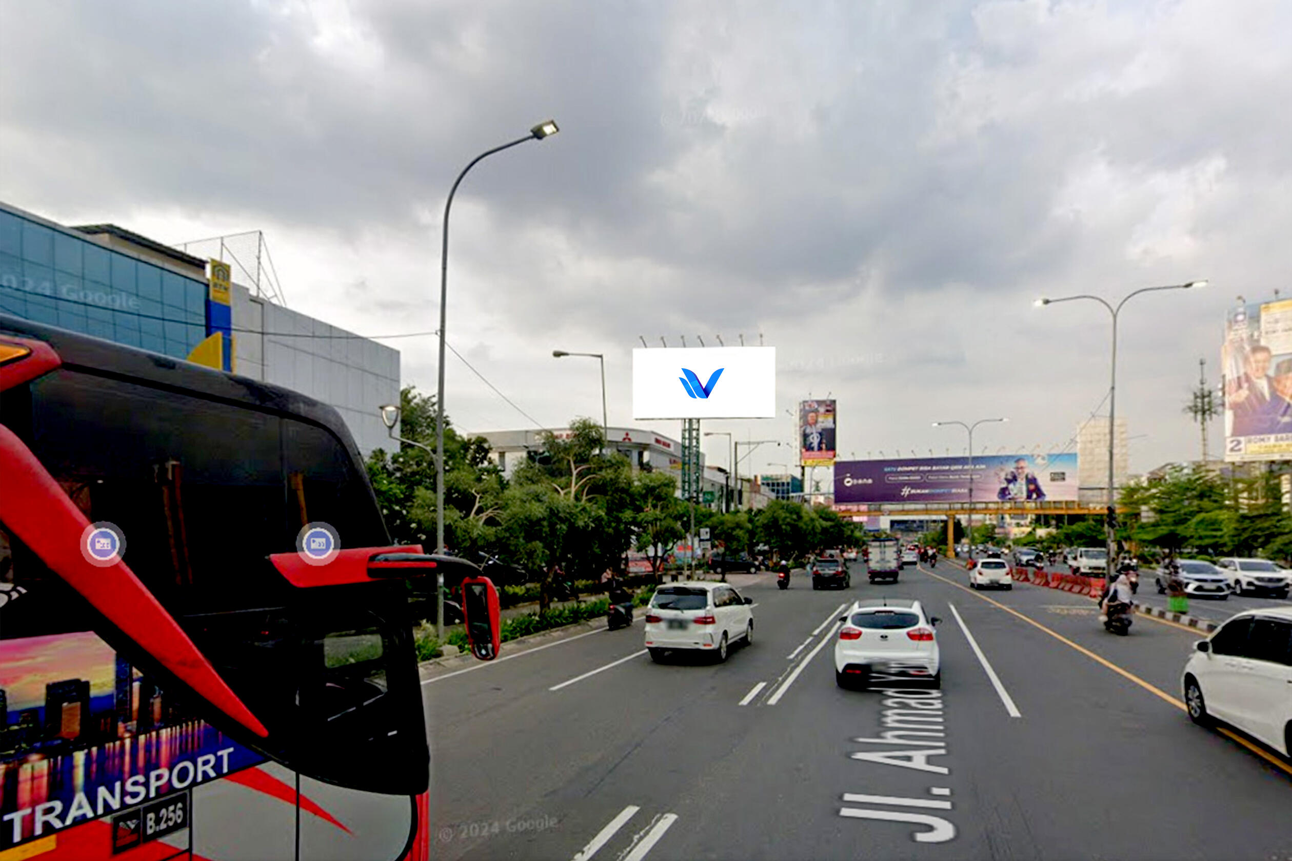 Billboard JL. Burangrang - Perempatan Ahmad Yani (Kayuringin), Bekasi