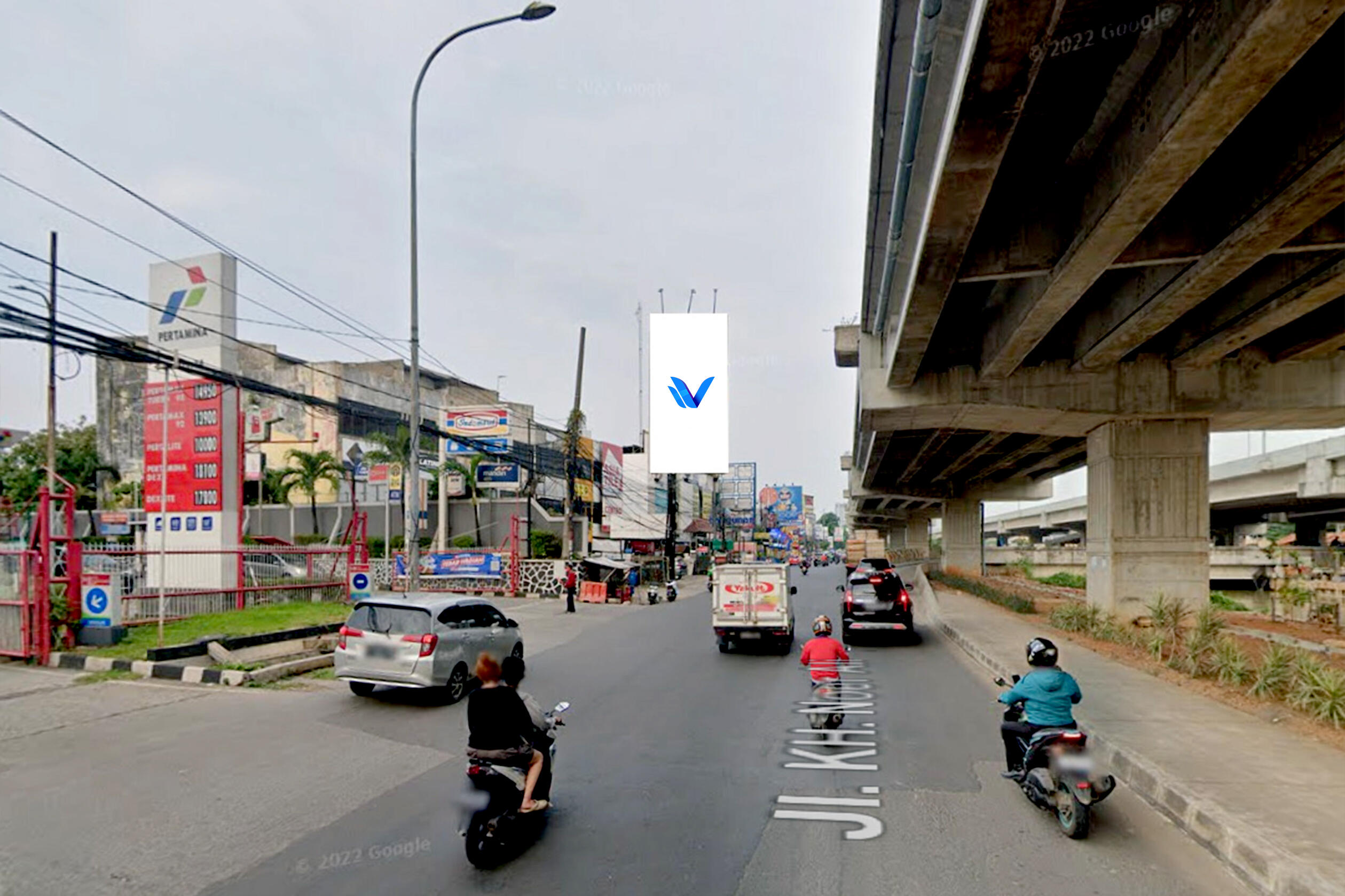 Billboard JL. KH. Noer Ali (Depan SPBU Kalimalang Bekasi), Bekasi