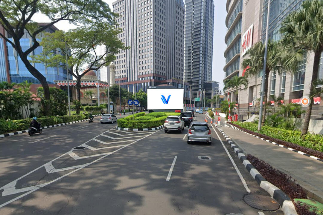 Videotron LED SCBD Lot 4 Jl. Jend. Sudirman, Jakarta Selatan