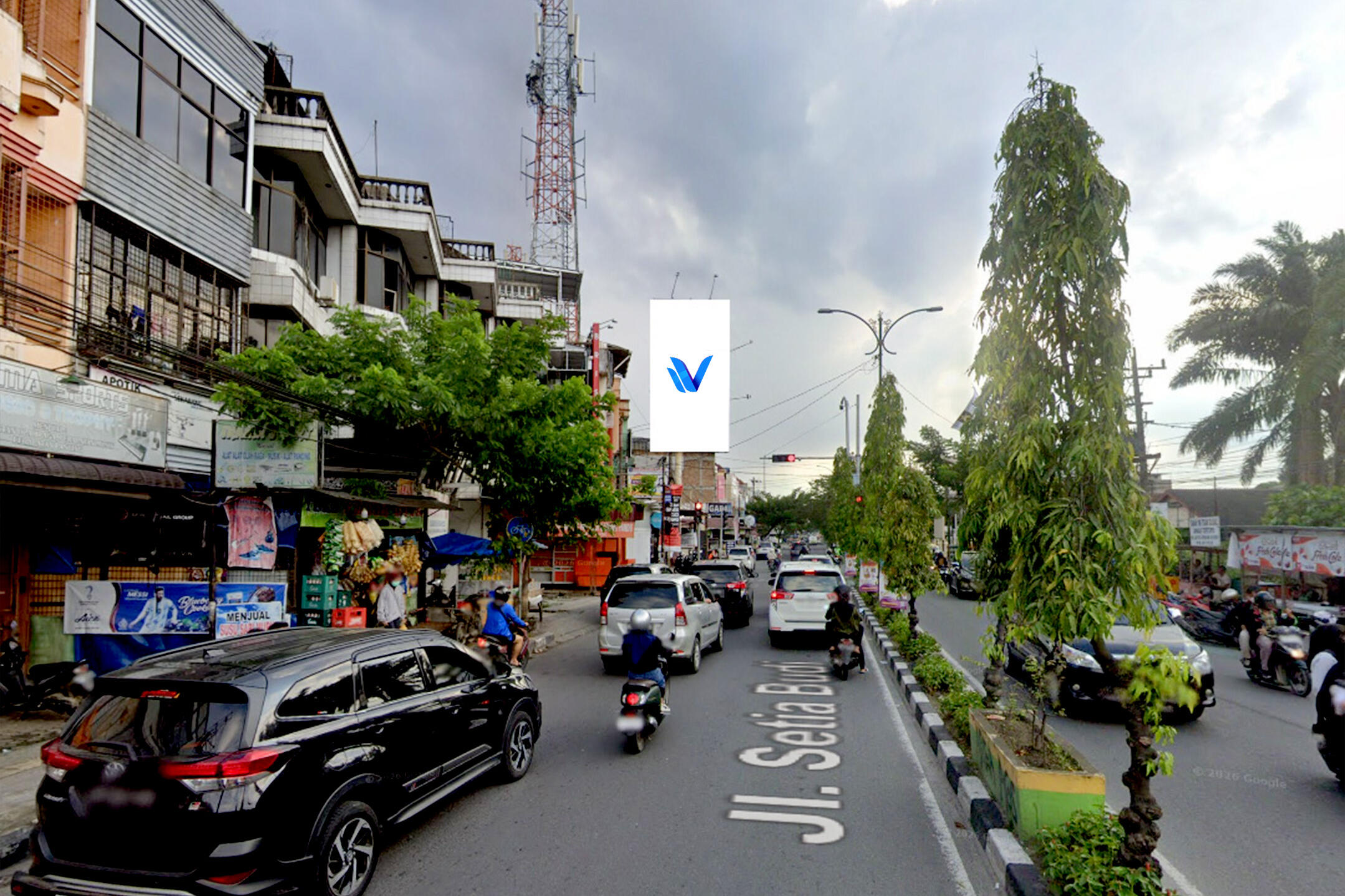 Billboard Jl. Setia Budi Simp. Komplek Tasbih, Medan