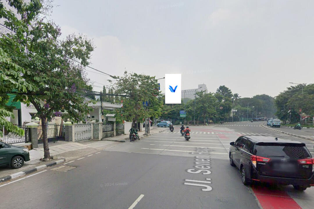 Billboard Jl. Raya Senen, Jakarta Pusat