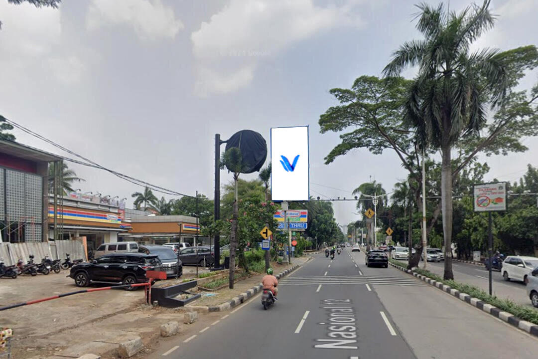 Billboard Jl. Metro Pondok Indah (Ex Pom Bensin), Jakarta Selatan