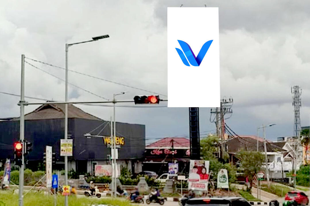 Billboard Simpang Fly Over Angkatan 66, Palembang