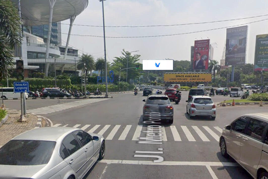 Billboard Jl. Sultan Iskandar Muda - Pondok Indah, Jakarta Selatan
