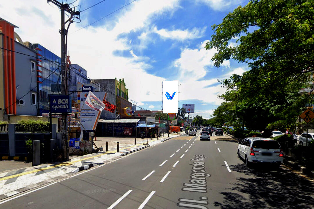 Billboard JL. Margonda Raya (Sebelum ACE Hardware), Depok