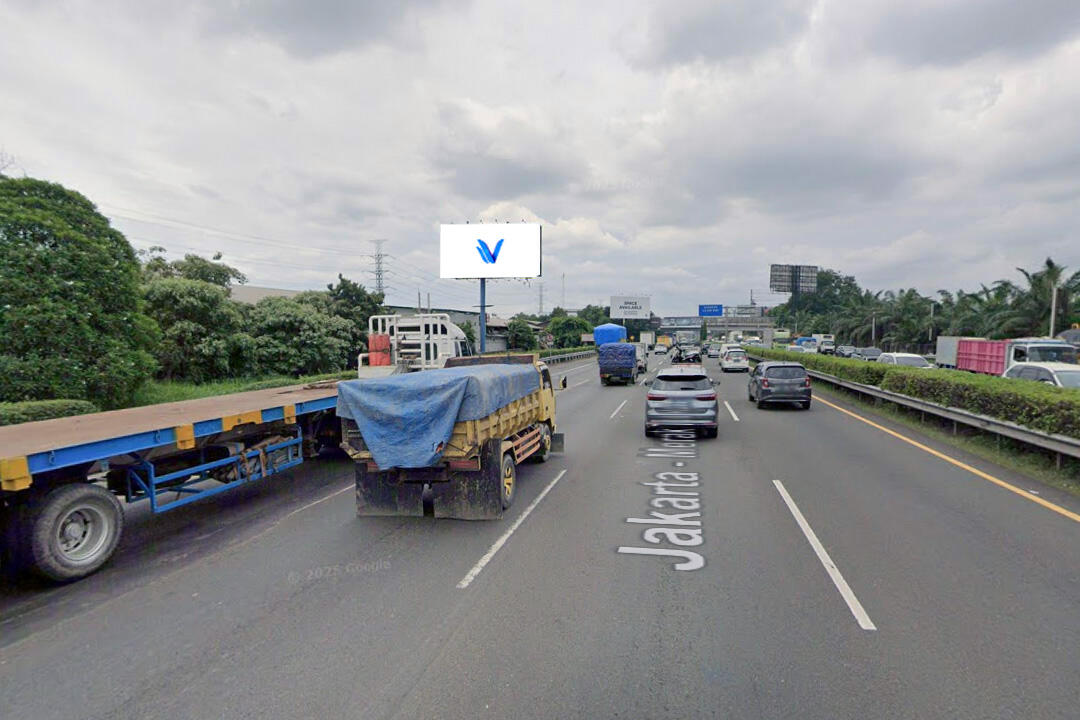 Billboard Tol Jakarta Tangerang KM 13+850B (Keluar Rest Area KM 14), Tangerang