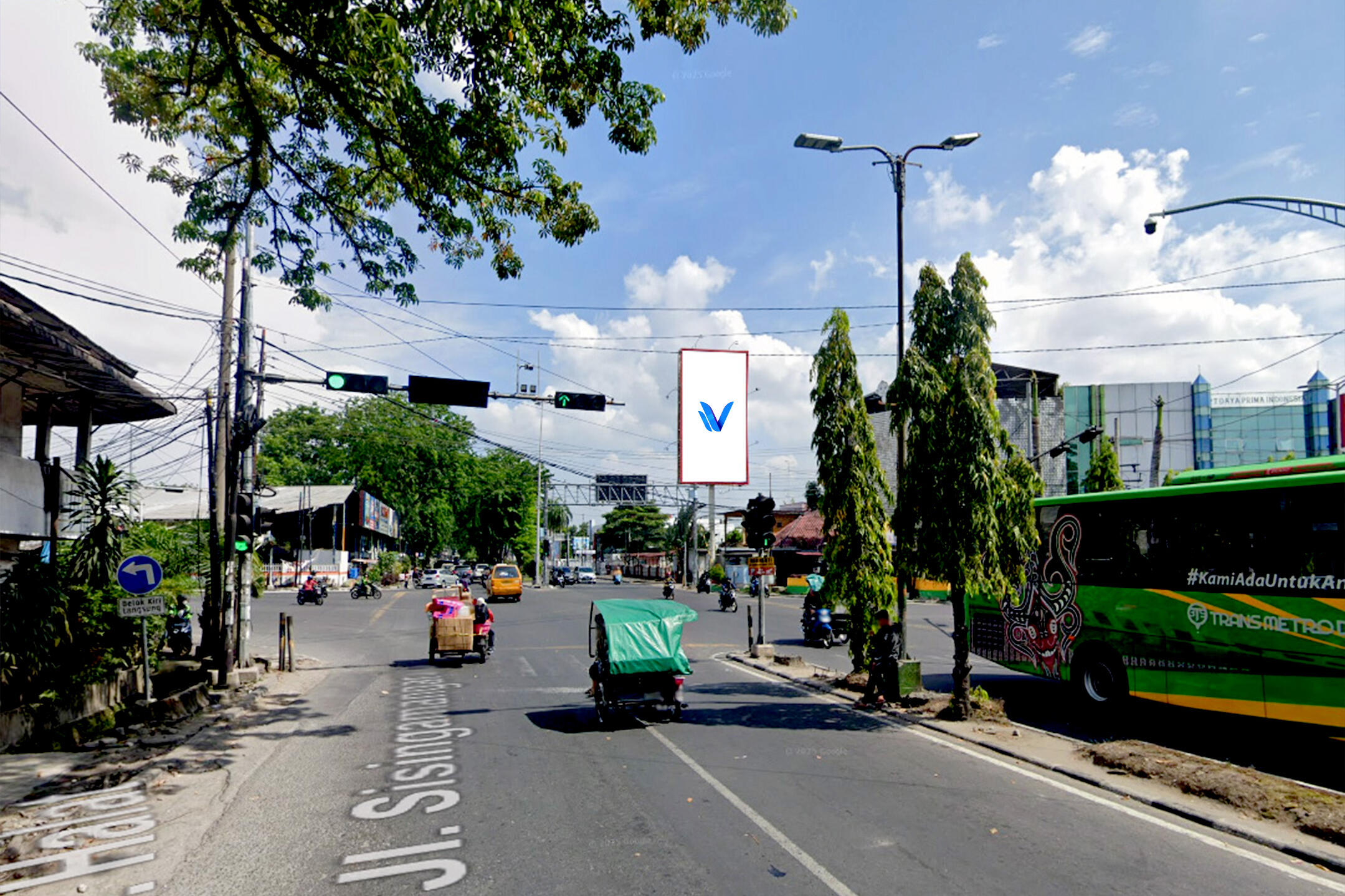 Billboard Jl. SM Raja Simp. Juanda (Depan Miloh Karaoke), Medan