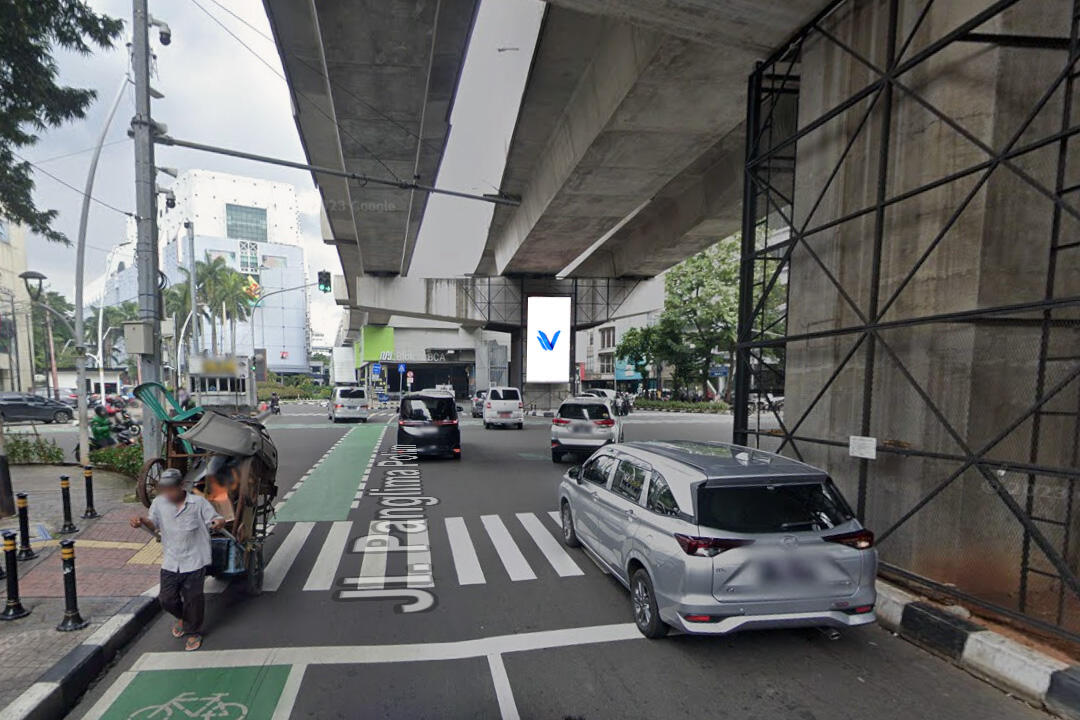Videotron LED BLOK M STATION – SET 7 (STAND ALONE) Jl. Panglima Polim, Kebayoran Baru