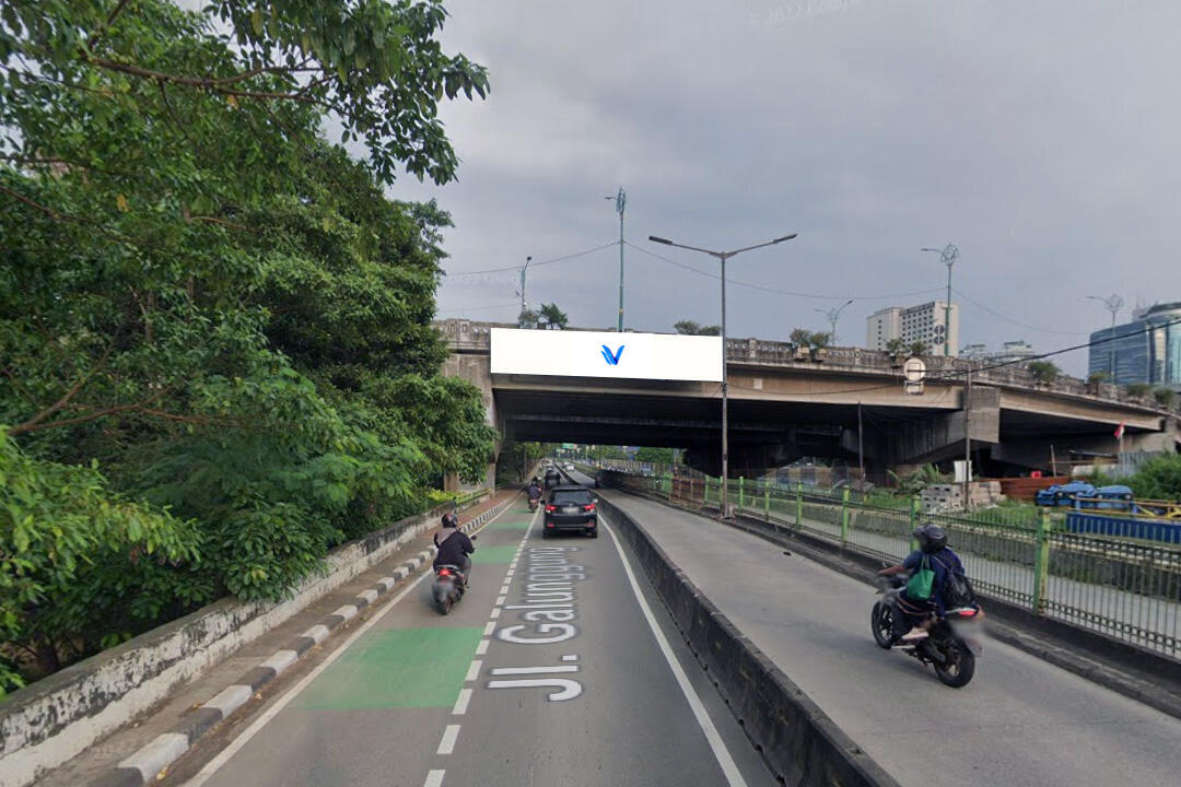 Billboard Jl. Galunggung Fly Over Hoscokroaminoto, Jakarta Selatan