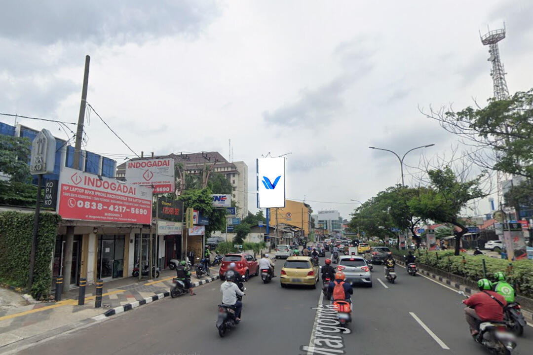Billboard JL. Margonda Raya (Kopi Nako), Depok