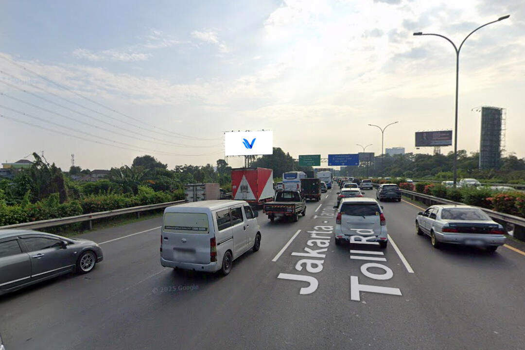 Billboard Tol Jakarta Tangerang KM 11+900, Tangerang