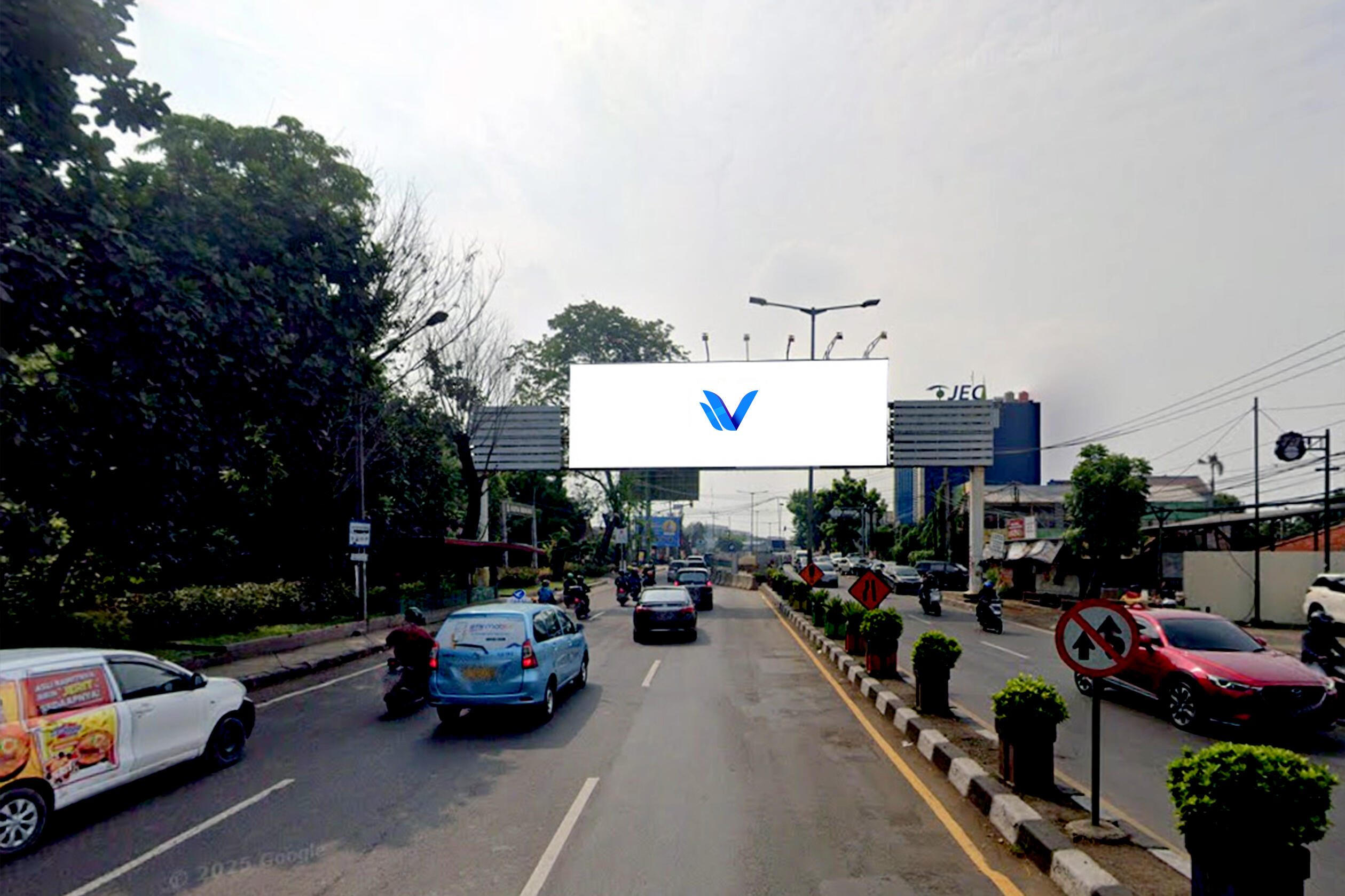 Billboard JL. Jend. Sudirman (Samping GOR), Bekasi