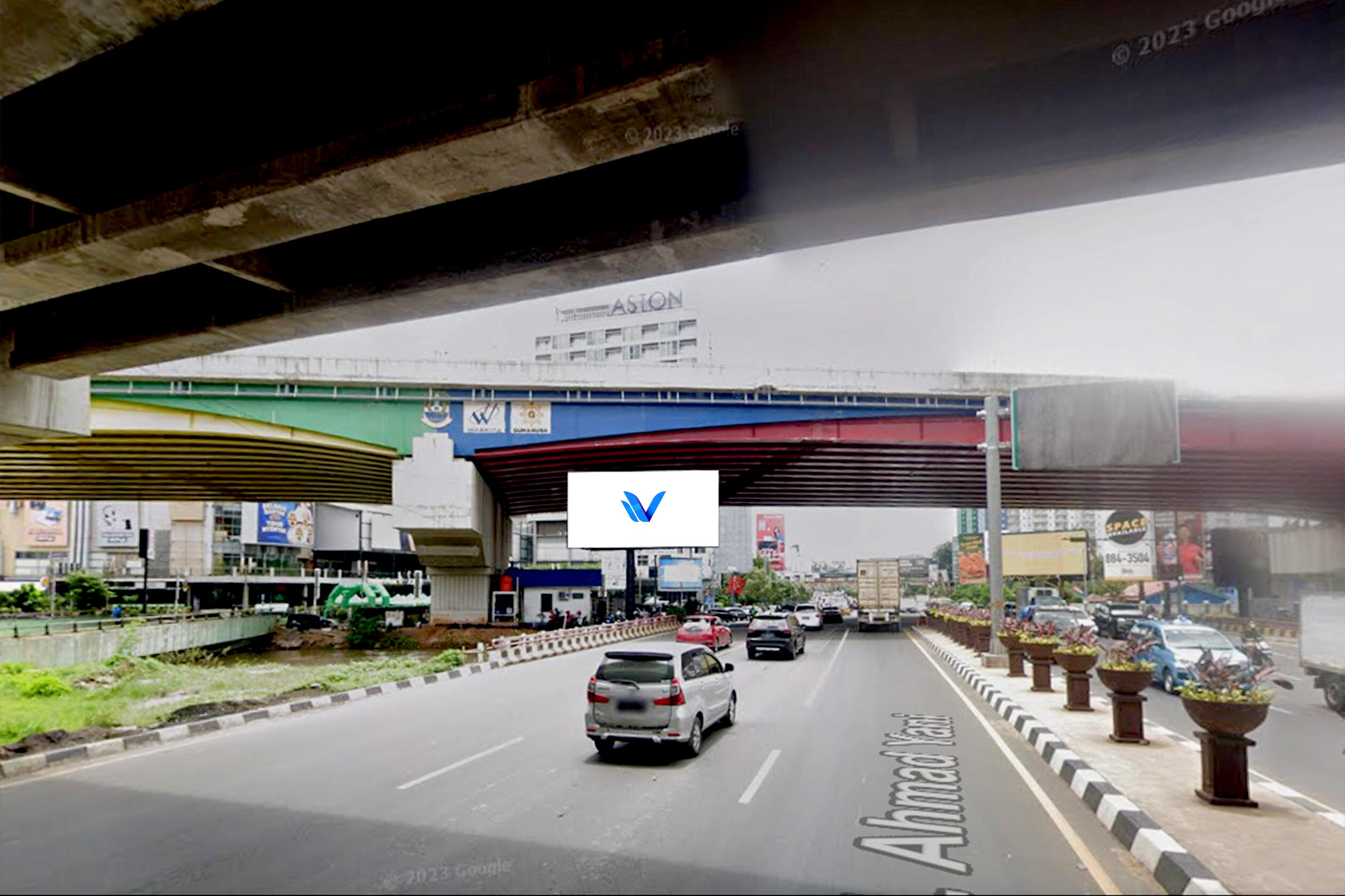 Videotron JL. Jendral Ahmad Yani, Kota Bekasi