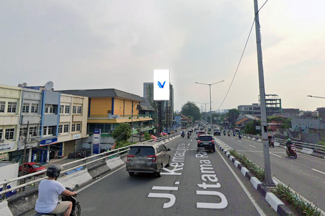 Billboard Jl. Kemanggisan Utama Raya (Pasar Slipi), Jakarta Barat