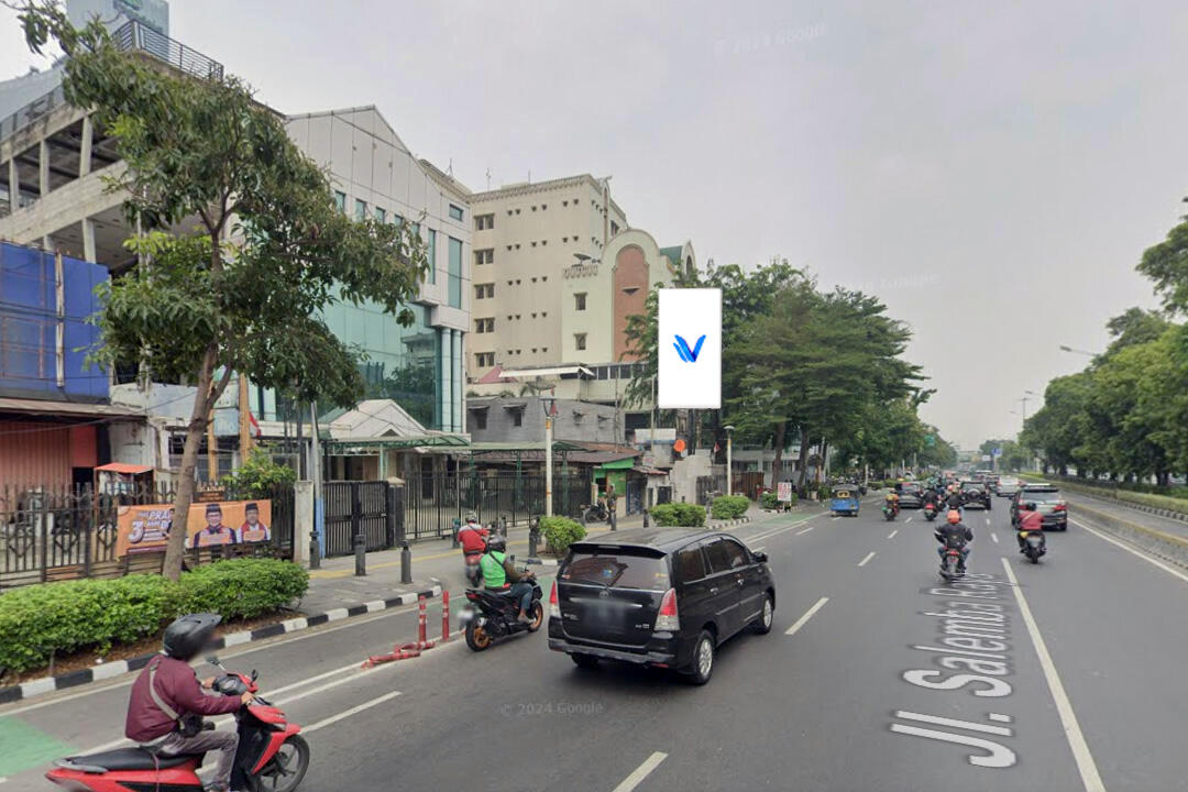 Billboard Jl. Kramat Raya - Jl. Salemba Raya - Senen, Jakarta Pusat