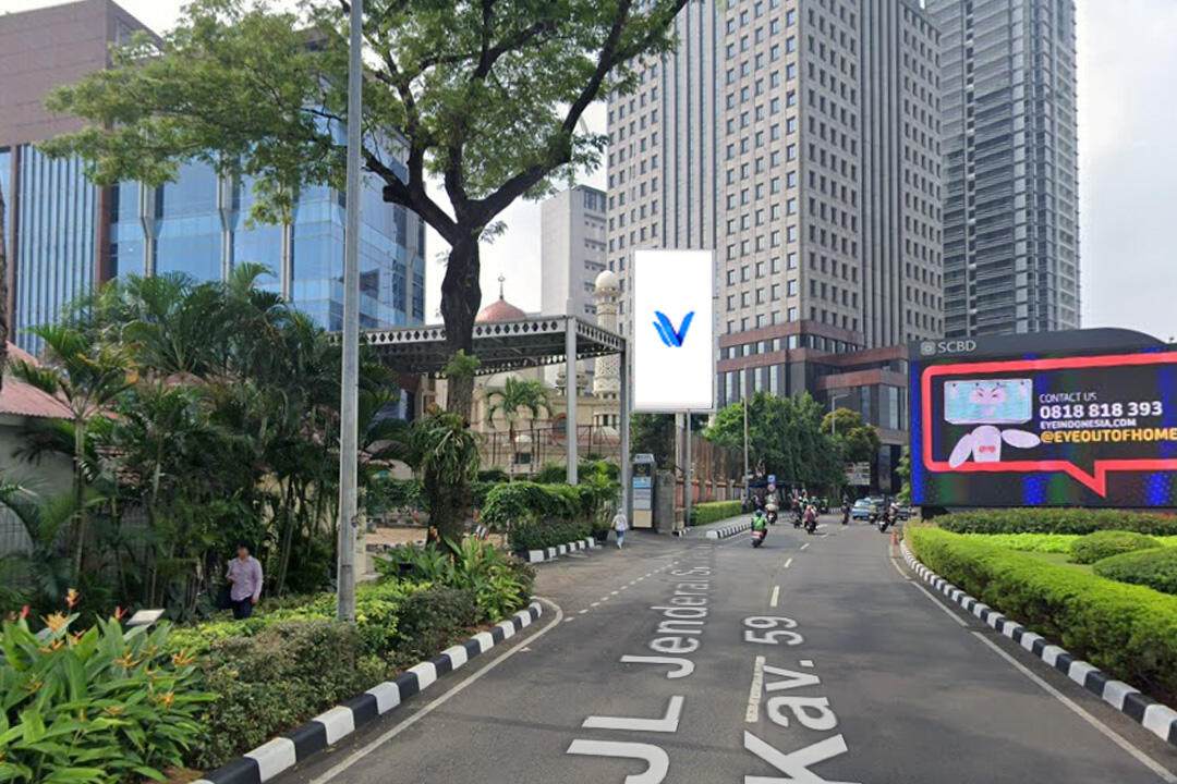 Billboard JI. Jend Sudirman Gedung Artha Graha) - Jakarta Selatan