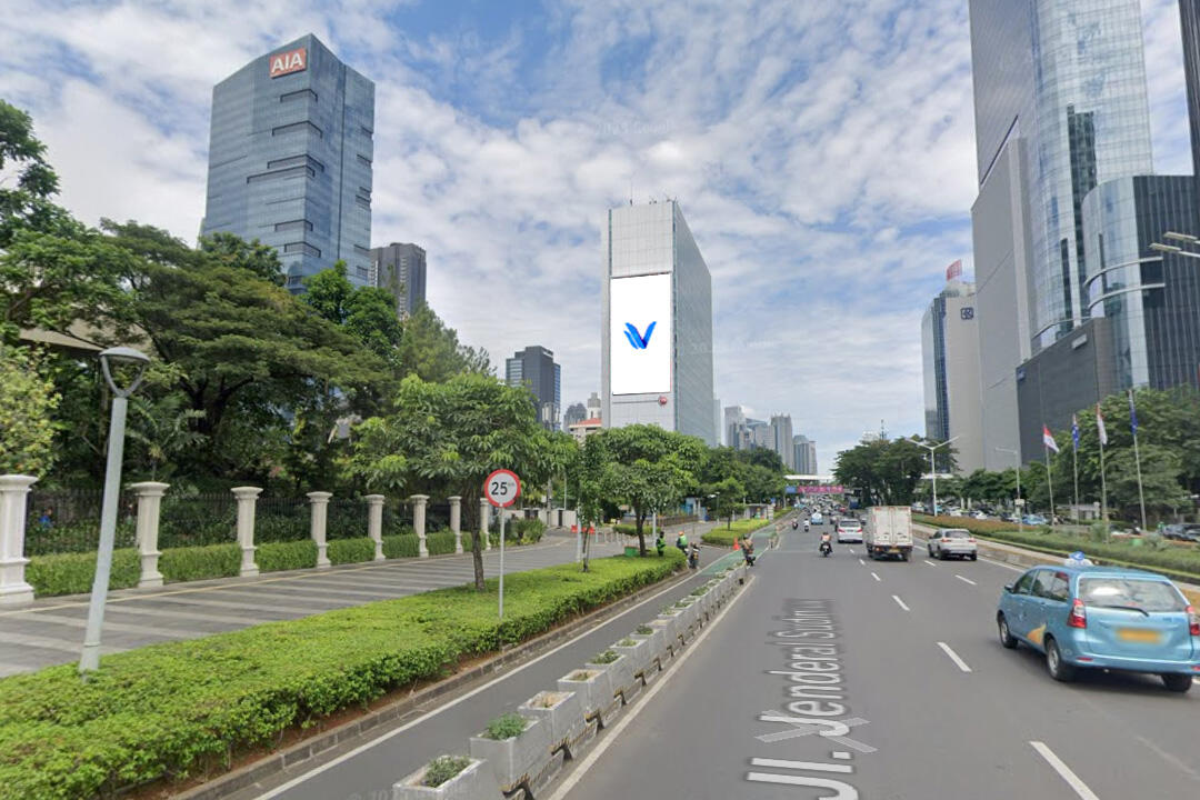 Videotron Jl. Jend. Sudirman (Plaza Sentral), Jakarta Selatan