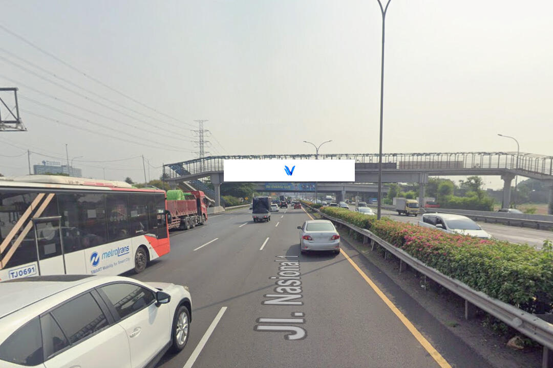 Billboard JPO TOL JAKARTA - TANGERANG KM 11+050B, Tangerang