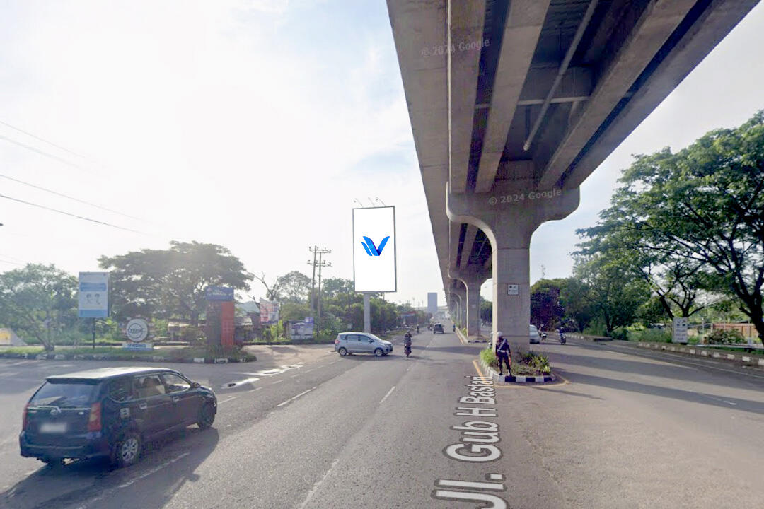 Billboard Jl. Gubernur Haji Bastari (Depan Kantor Bank Sumselbabel), Palembang