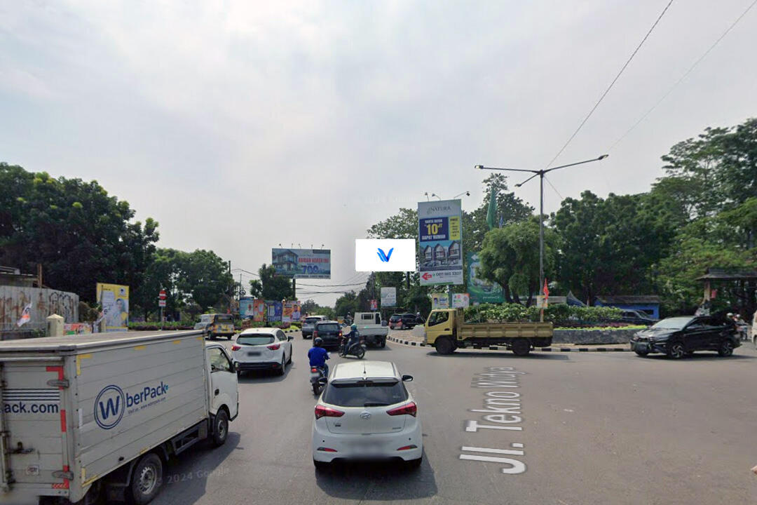 Billboard JL. Raya Serpong (Bunderan Batan Indah), Tangerang Selatan