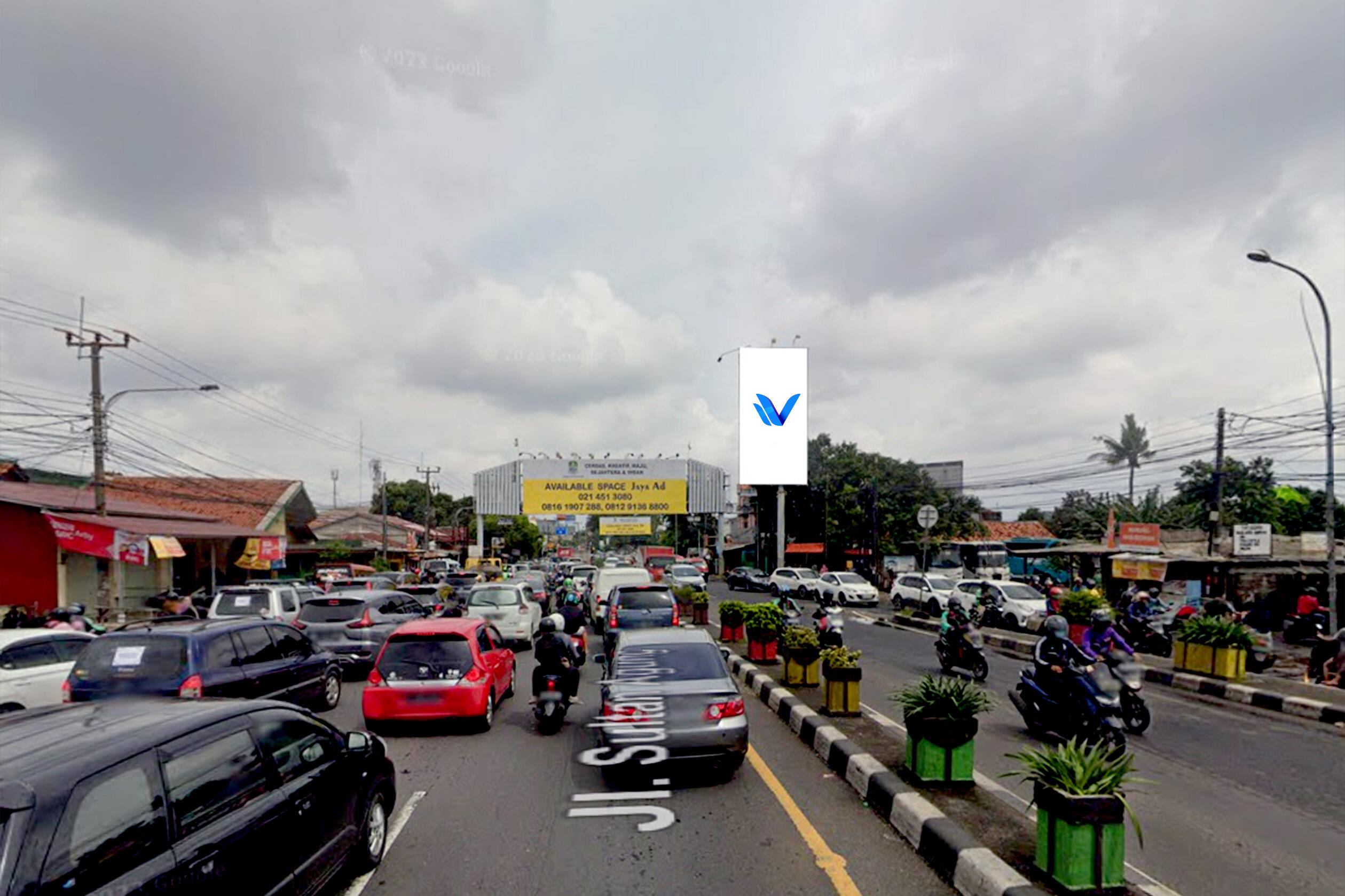 Billboard Jl. Raya Kranji - Flyover, Bekasi