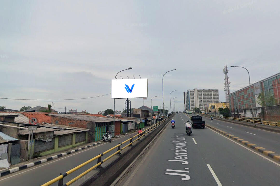 Billboard Jl. Jend. Sudirman (Flyover depan Paragon Square Apartement), Tangerang