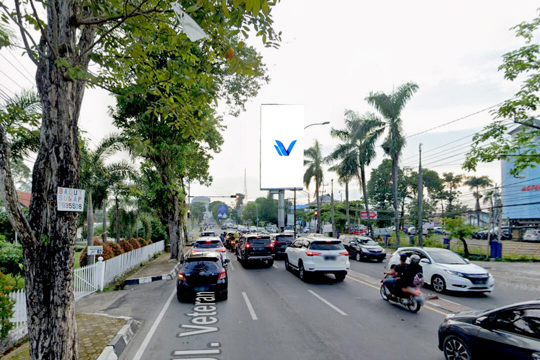 Billboard JL. Veteran (Simpang Rajawali), Palembang
