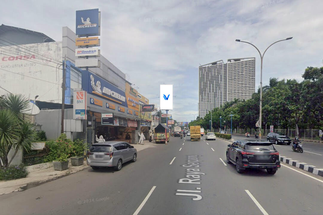 Billboard Jl. MH. Thamrin (Toto Serpong), Tangerang