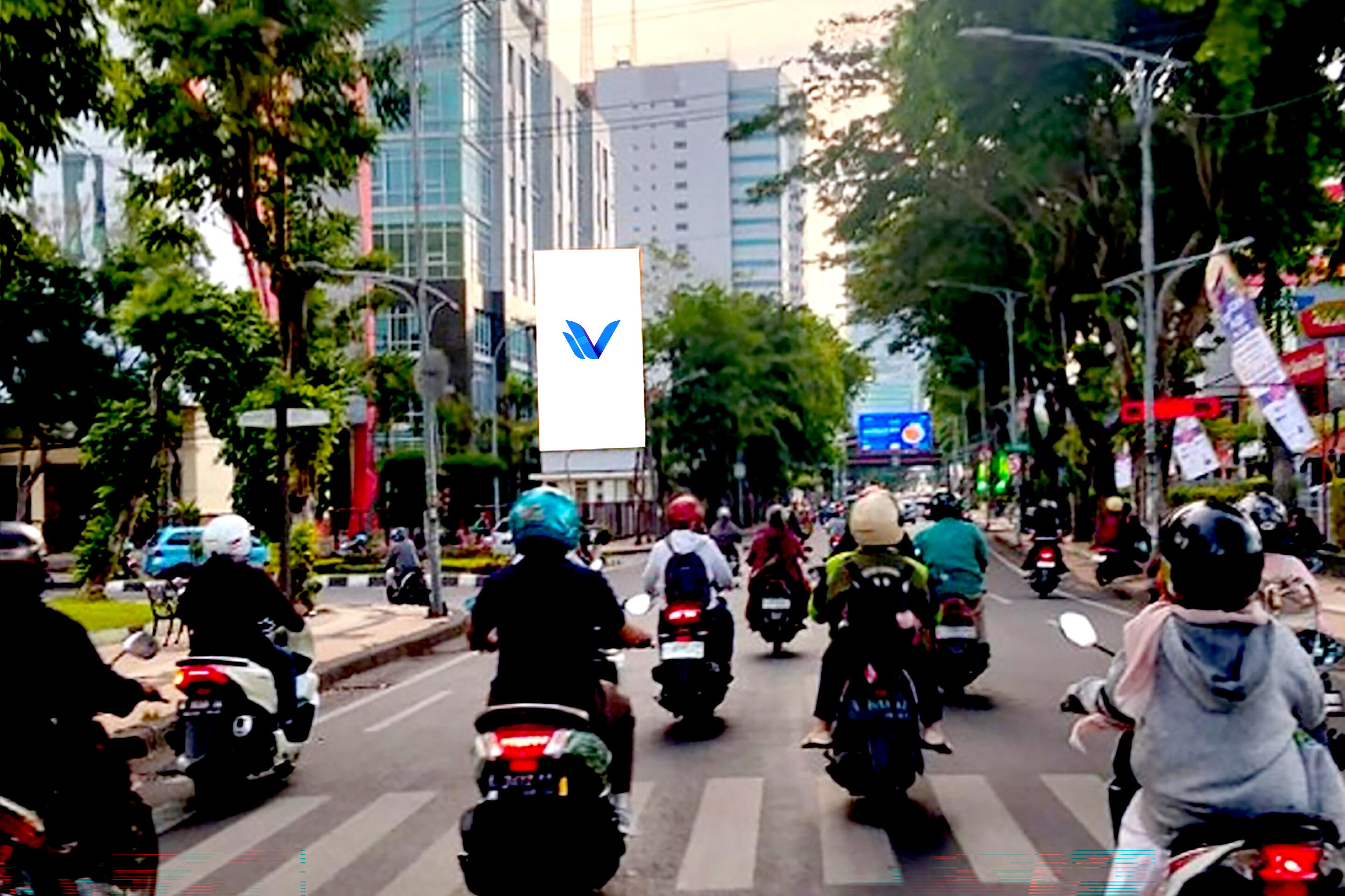 Billboard JL. Pemuda (Grapari Telkomsel), Surabaya