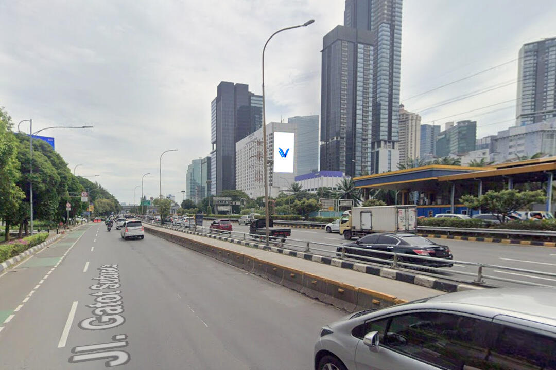 Videotron LED Mangkuluhur Jl. Gatot Subroto, Jakarta Selatan