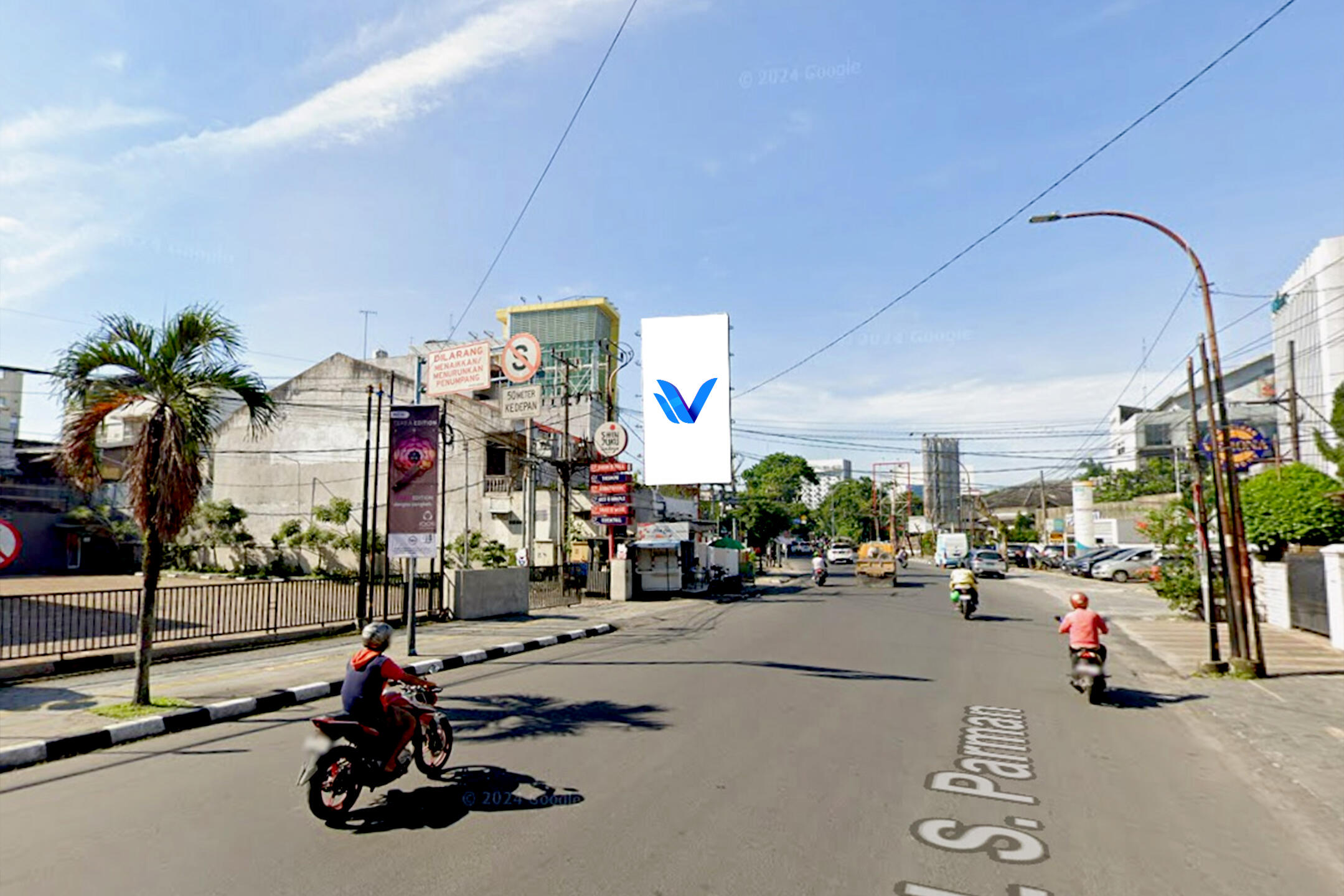 Billboard JL. S Parman, Medan