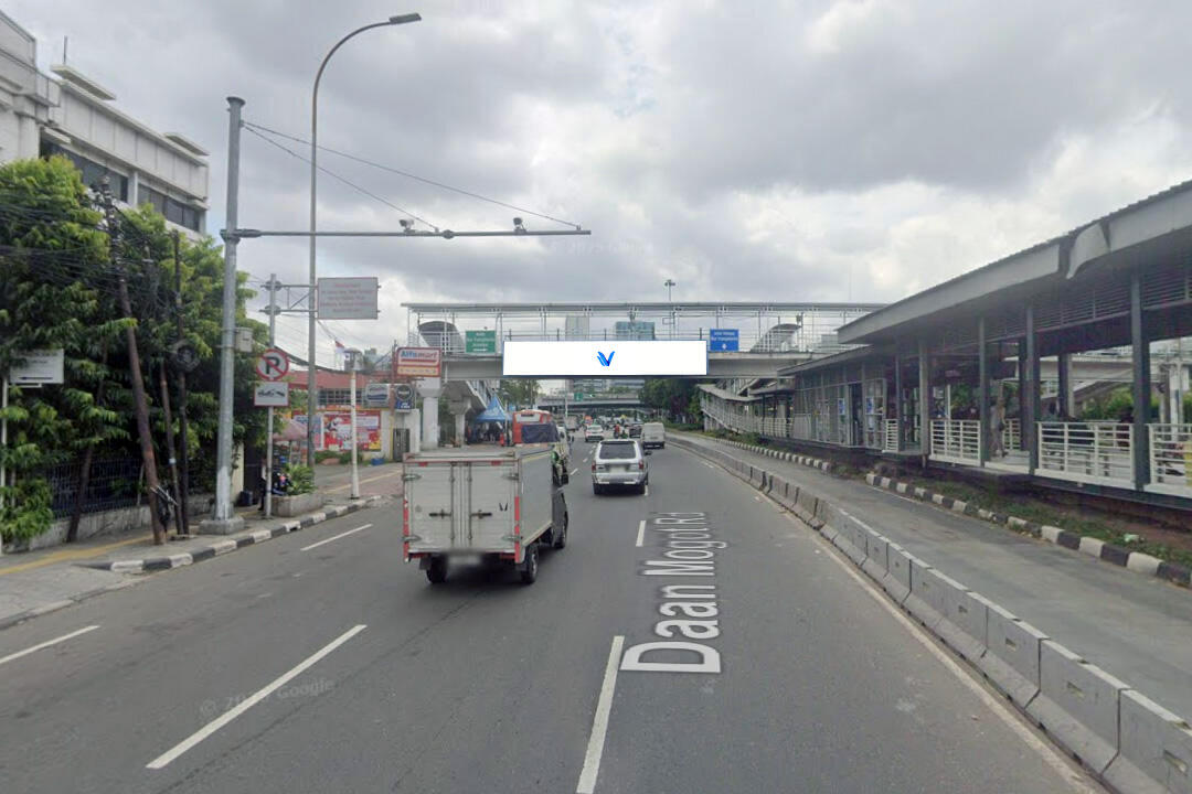 Billboard Jl. Daan Mogot (Halte Busway Jelambar), Jakarta Barat