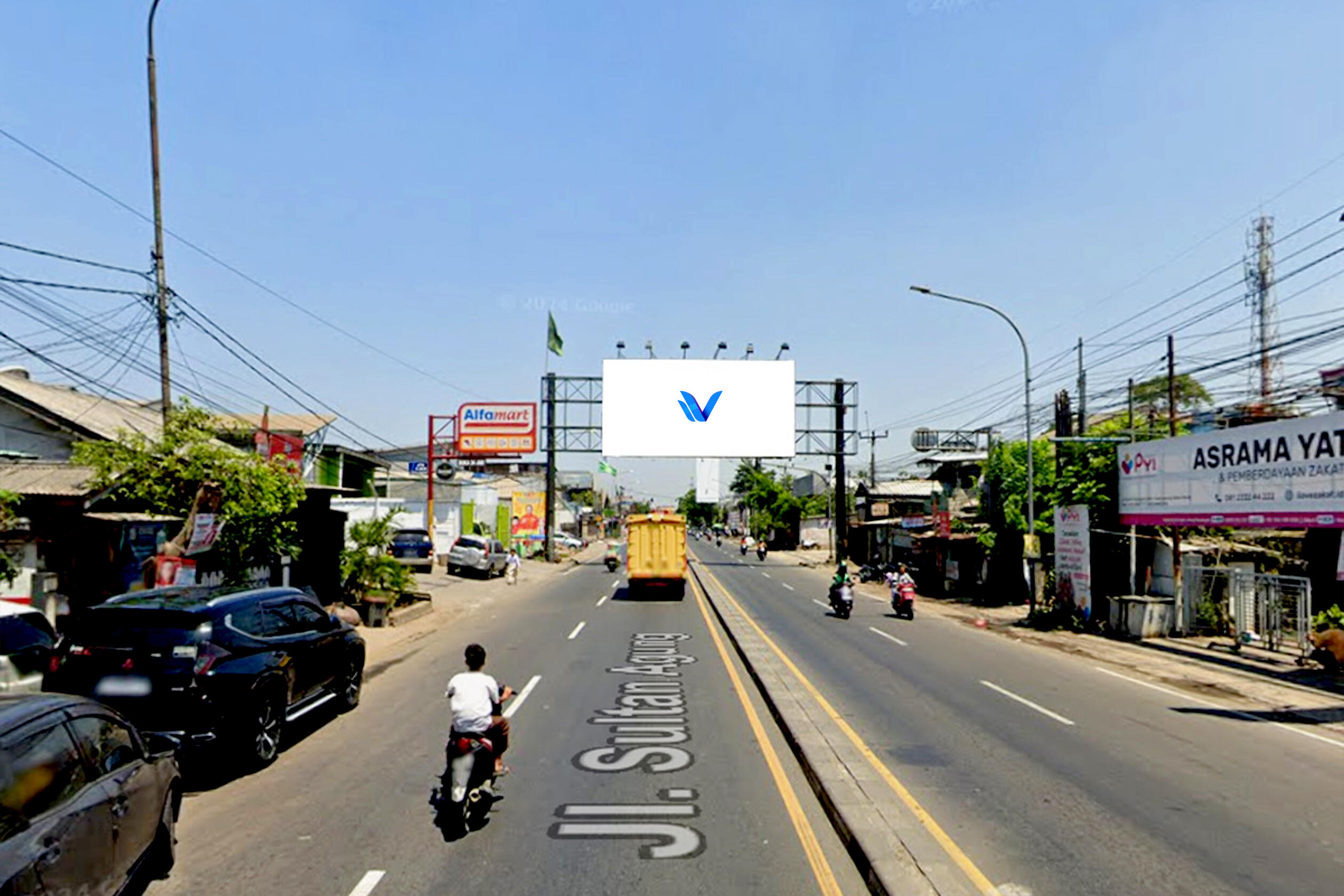 Billboard JL. Sultan Agung (dekat Kawasan Pabrik Hitachi), Bekasi