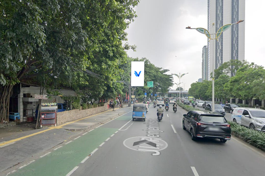 Billboard Jl. Penjernihan (Karet Bivak) Benhil, Jakarta Pusat