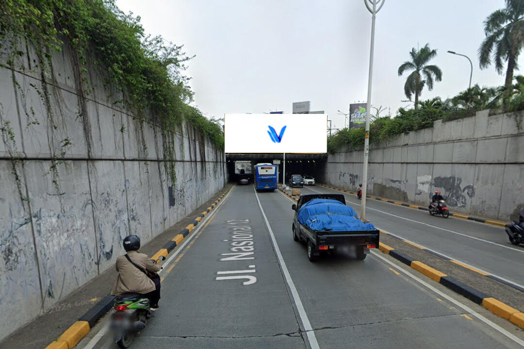 Billboard Underpass Pondok Indah Jl. Sultan Iskandar Muda, Jakarta Selatan