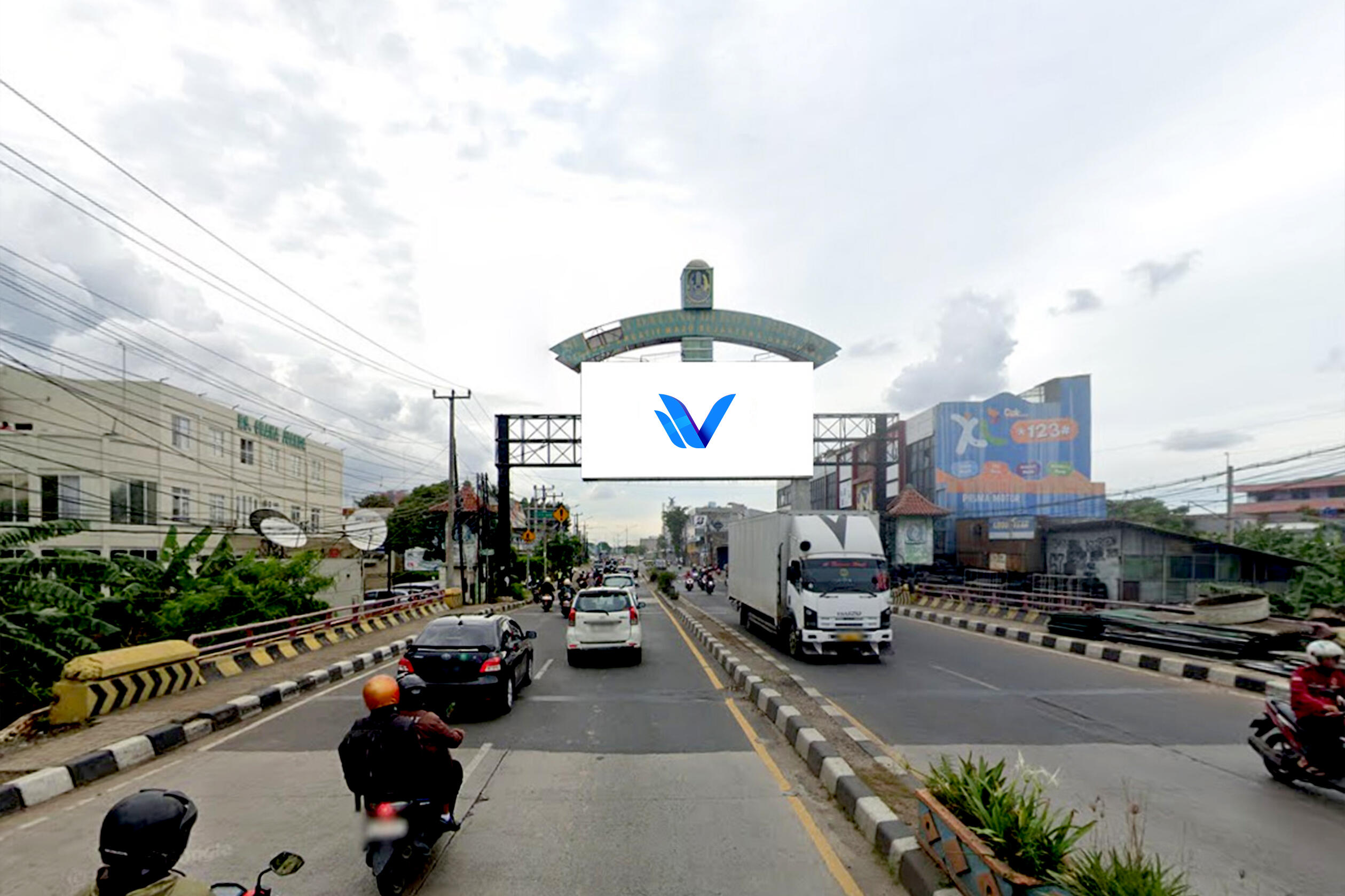 Billboard JL. Ir. H. Juanda, Bekasi
