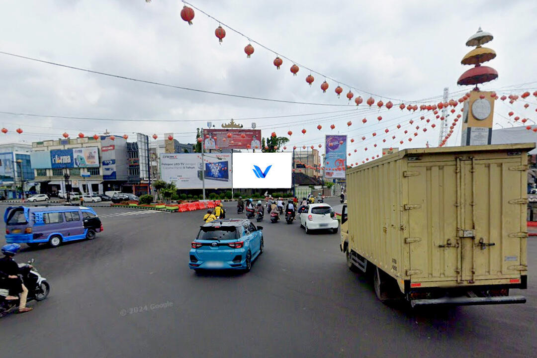 Billboard JL. Diponegoro - Jl. Sudirman (Bundaran Gajah) 2, Bandar Lampung
