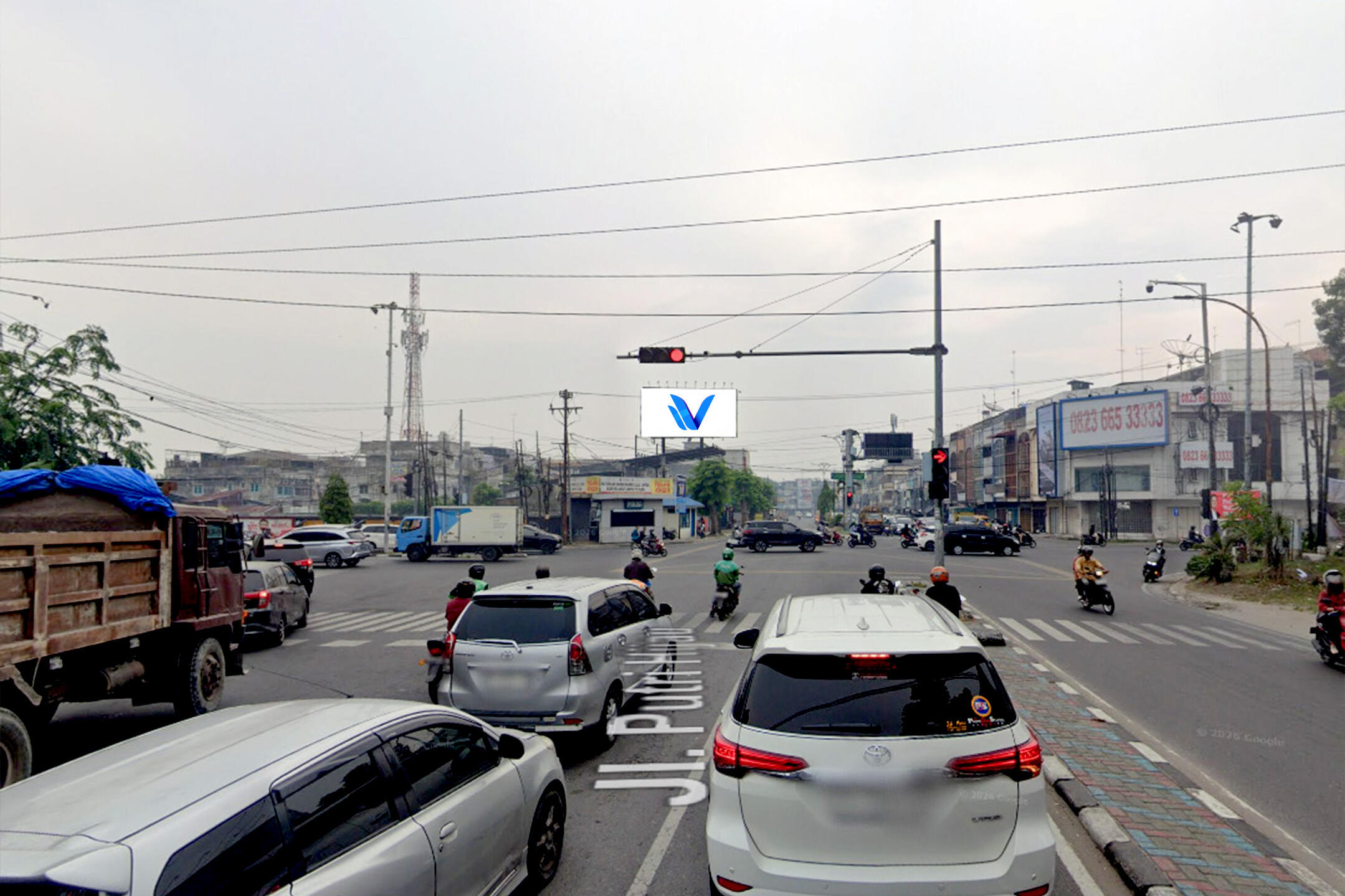 Billboard Jl. Yos Sudarso (Simp. Adam Malik / Doorsmer, Samping PDIP), Medan