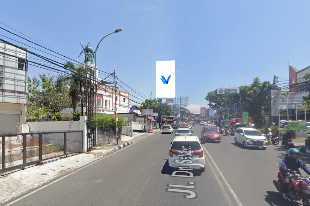 Billboard JI. Setiabudi 119 (depan Griya) view dari Setiabudhi - Ledeng), Bandung