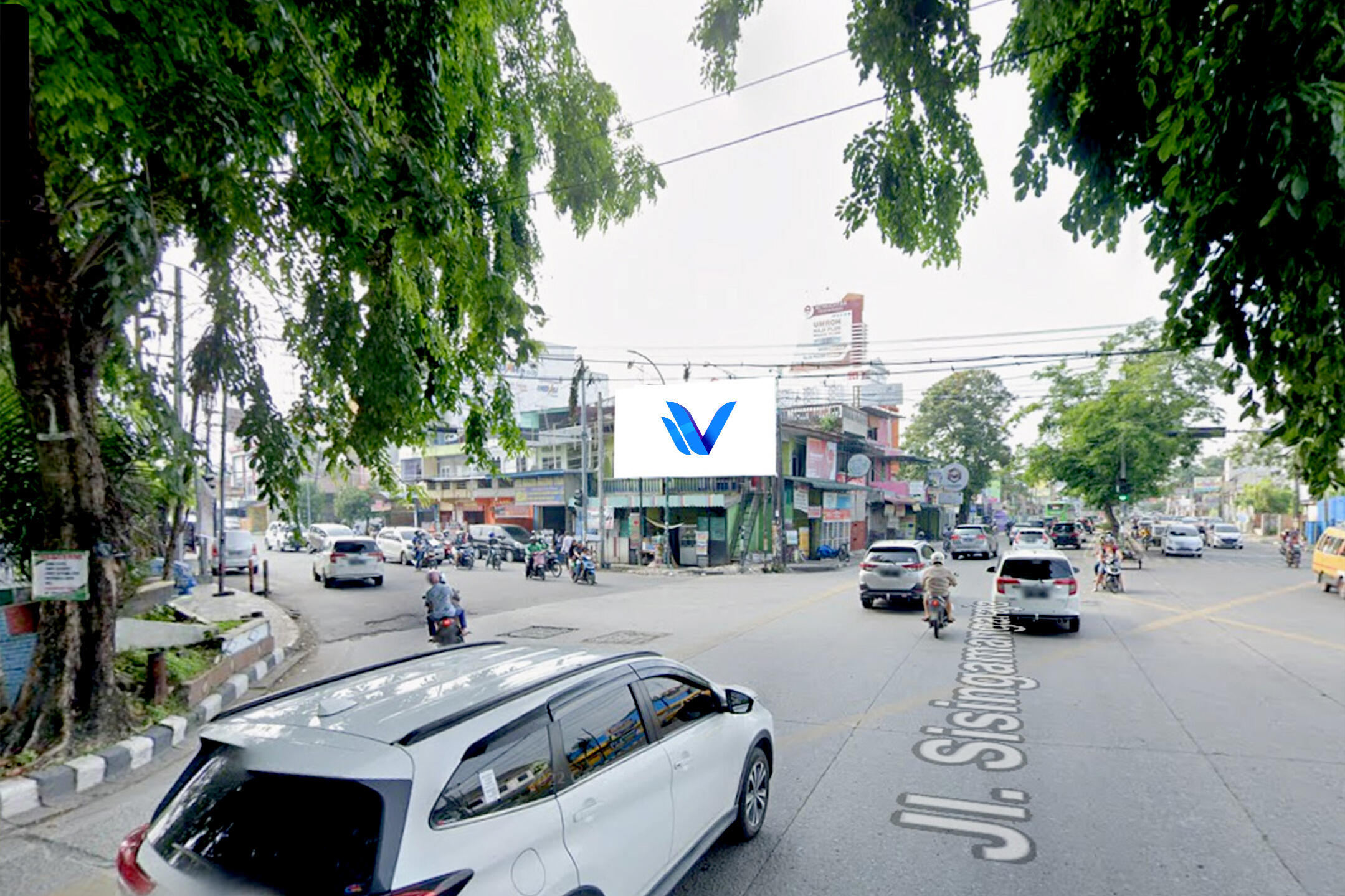 Billboard Jl. SM. Raja Simp. Jl. HM. Joni, Medan