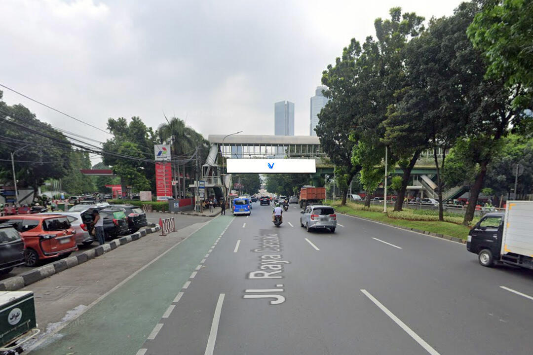 Billboard Jl. Casablanca (Seberang Mall Casablanca), Jakarta Selatan