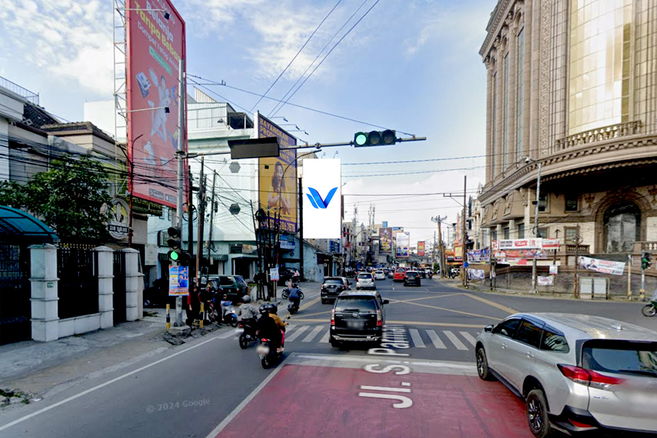 Billboard Jl. S. Parman Simp Jl. Kejaksaan, Medan