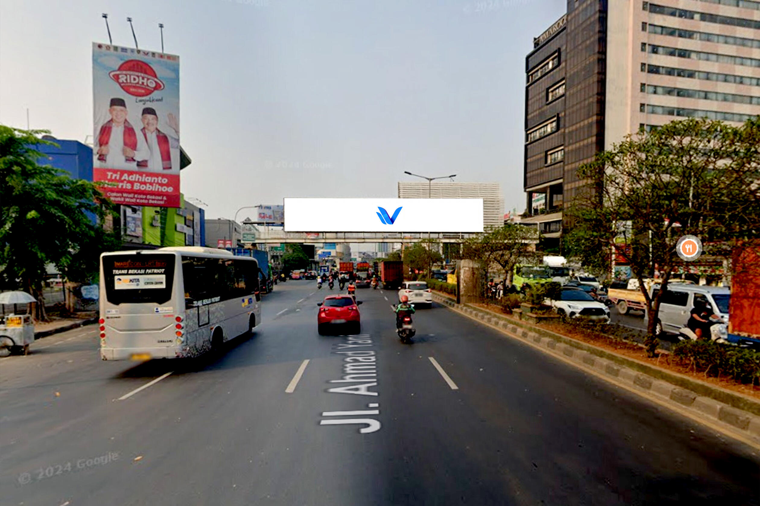 Billboard JL. Jend. A. Yani (Depan Hotel Amarosa), Bekasi
