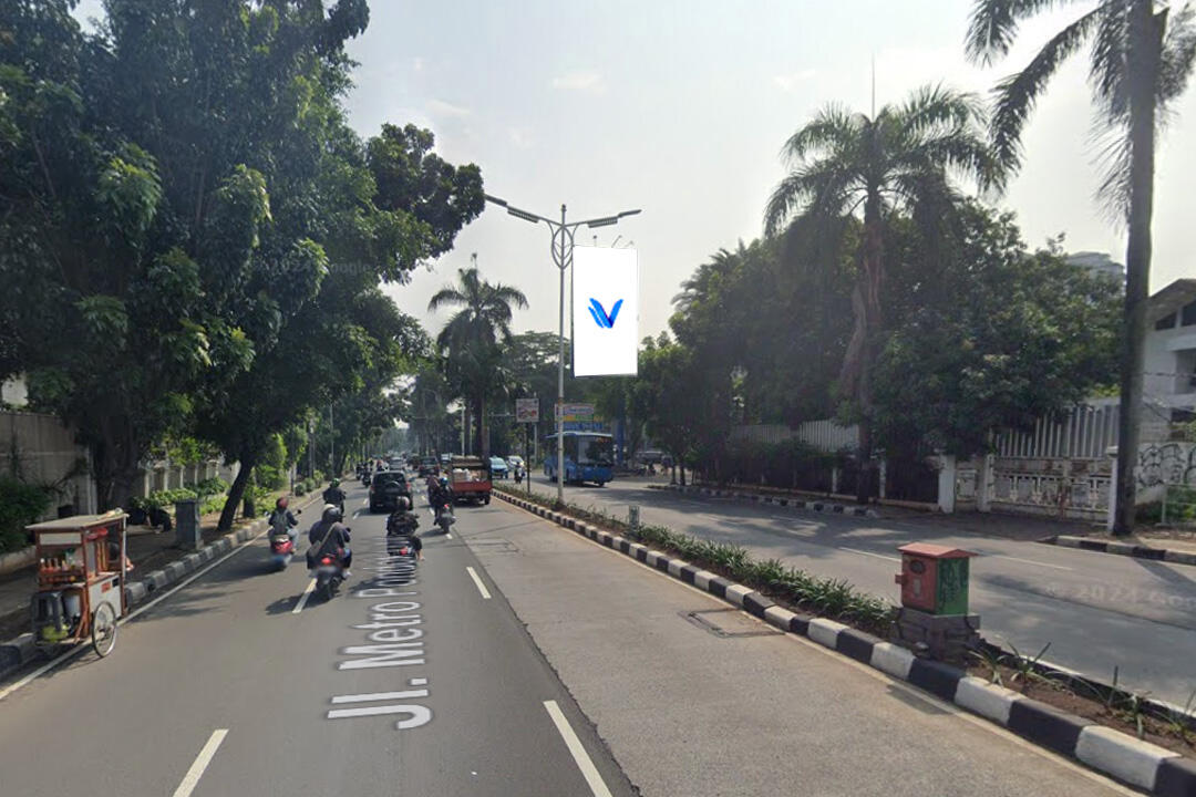 Billboard Jl. Metro Pondok Indah (Ex Pom Bensin), Jakarta Selatan
